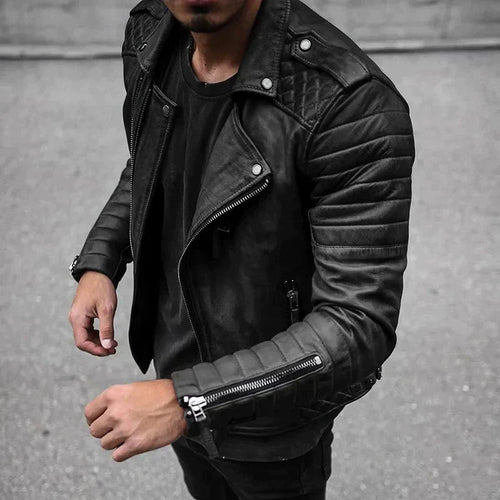 Abe Men's Leather Jacket | Premium Quality, Timeless Style 1
