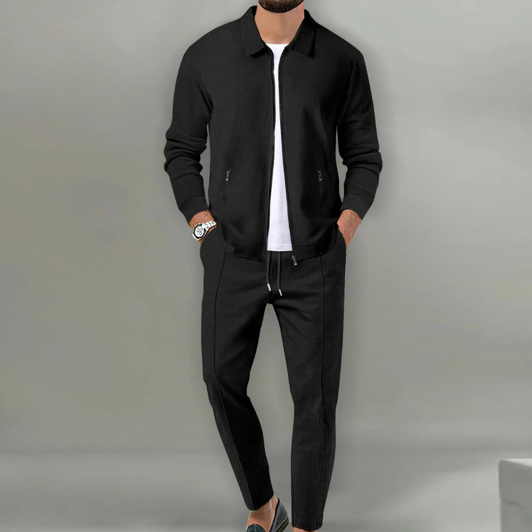 Cleo Men's Cardigan Set | Slim-Fit, Versatile Style 2