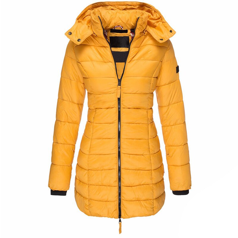 Elisa Women's Down Jacket | Cozy Hooded Design 1
