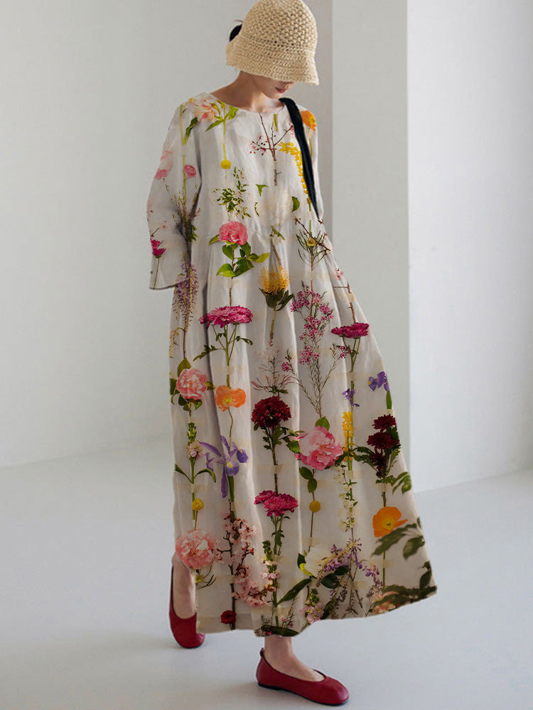 Gemalyn Women's Printed Dress | Skin-Friendly Fabric 0