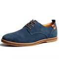 Gleam Men's Leather Shoes | High-Quality Suede, Elegant Comfort 0