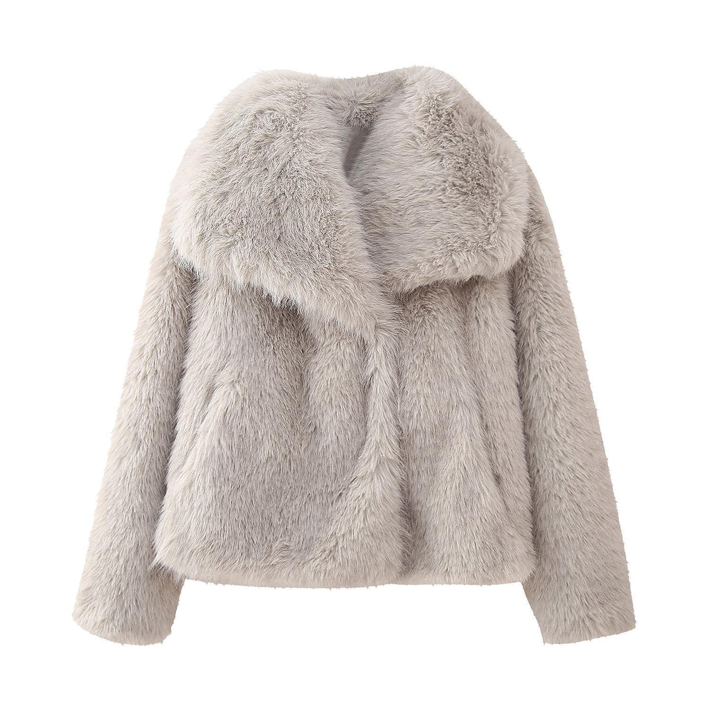 Ivy Women's Fur Jacket | High-Quality Faux Fur, Elegant 0