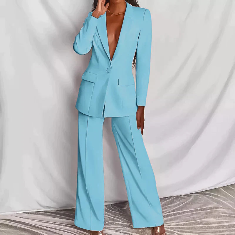 Jade Women's Suit | Elegant Blazer and Trousers Set, Perfect Fit 3