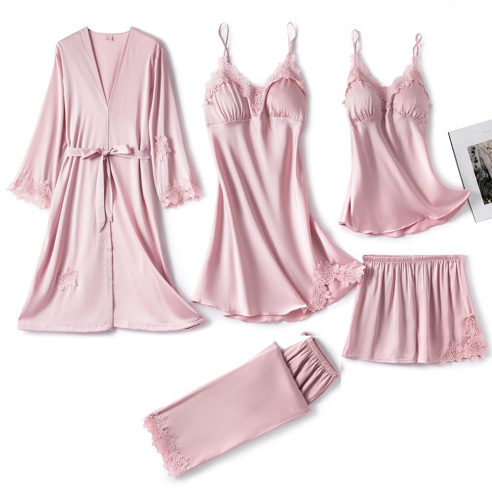 Kira Women's Silk Pajama Set | 100% Silk, Elegant Comfort 4