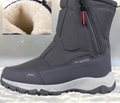 Lexi Men's Mid Calf Snow Boots | Stylish Mesh Design, Exceptional Warmth 0