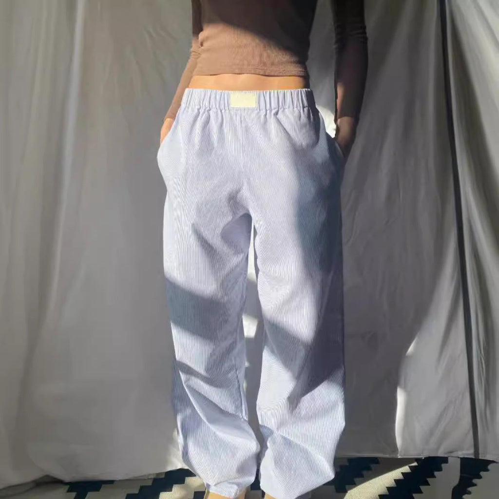 Lina Women's Lounge Pants | 100% Cotton, Casual Elegance 2