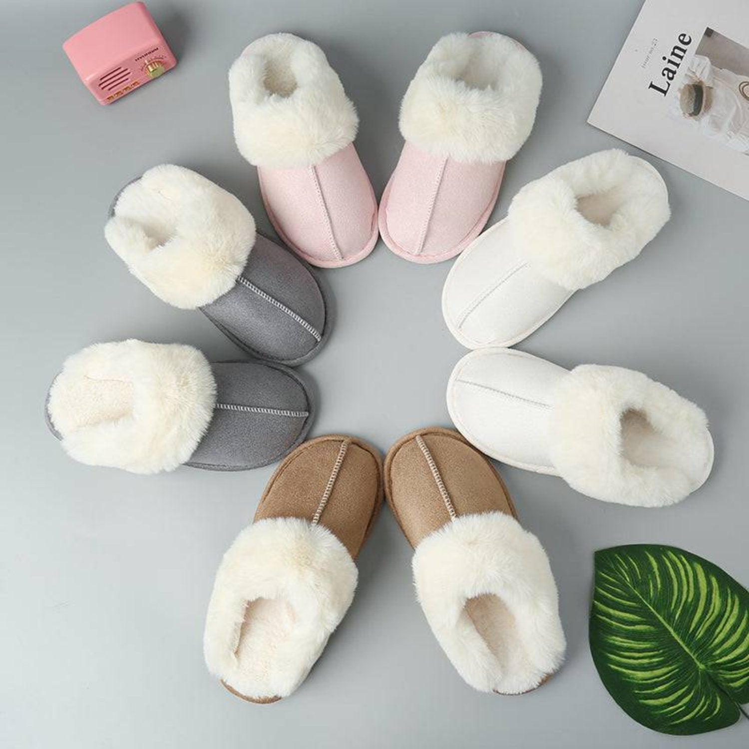 Lina Women's Slippers | Soft Cotton, Chic Design for All-Day Comfort 3