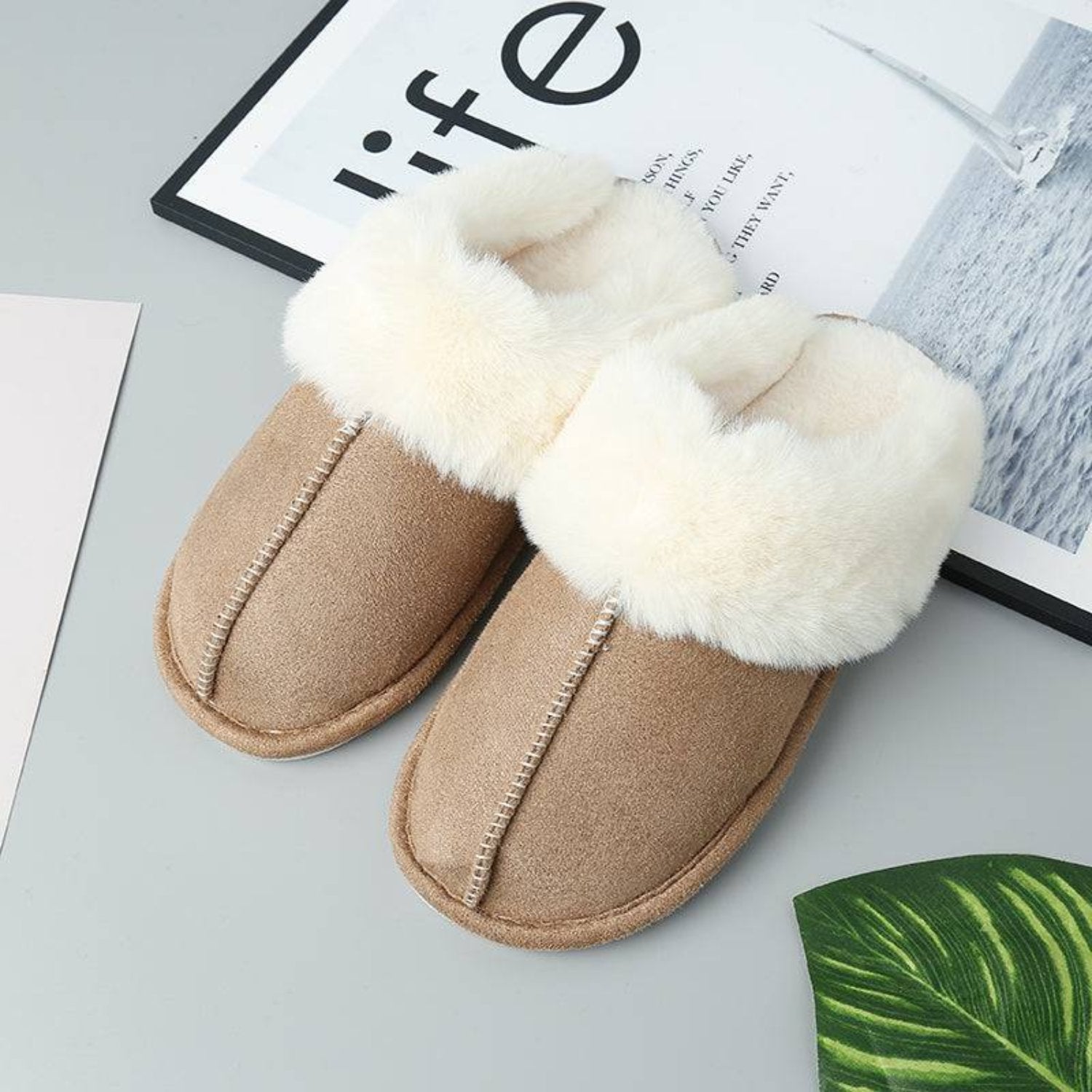 Lina Women's Slippers | Soft Cotton, Chic Design for All-Day Comfort 7