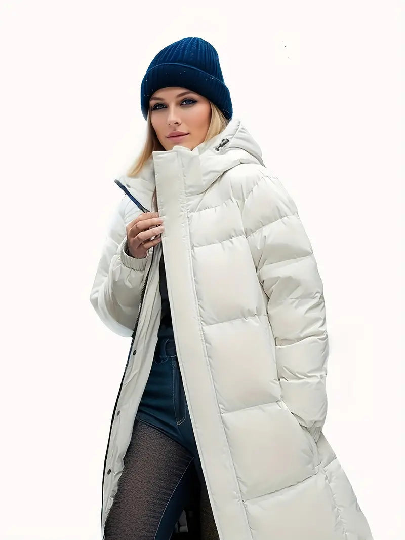 Luna Women's Parka Jacket | Long Down Coat for Ultimate Warmth and Style 5