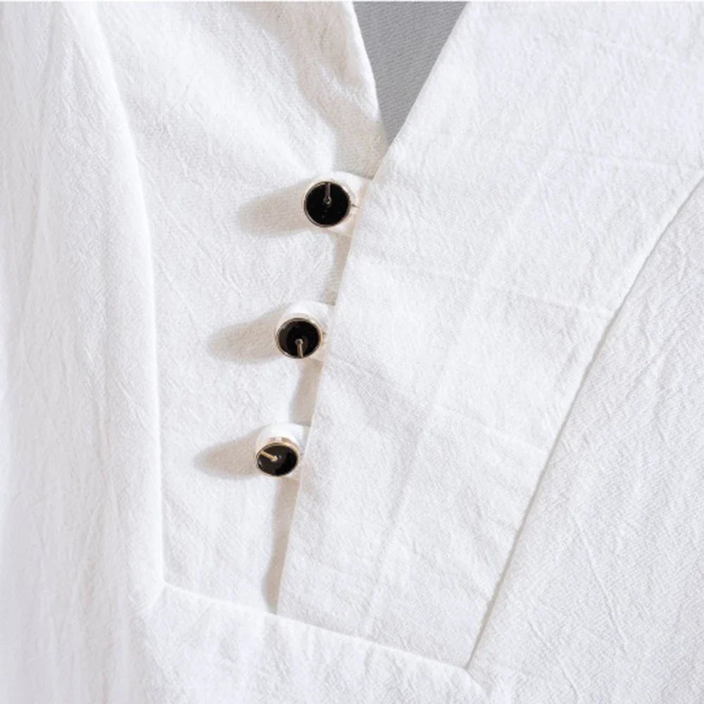 Maverick Men's Linen Set | Breathable Fabric, Chic Comfort 7