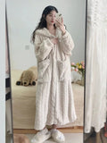 Mila Women's Bathrobe | Soft Fleece, Elegant Design 0