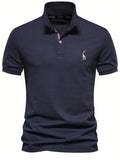 Noble Men's Long Sleeve Polo Shirt | High-Quality Comfort, Versatile Style 0
