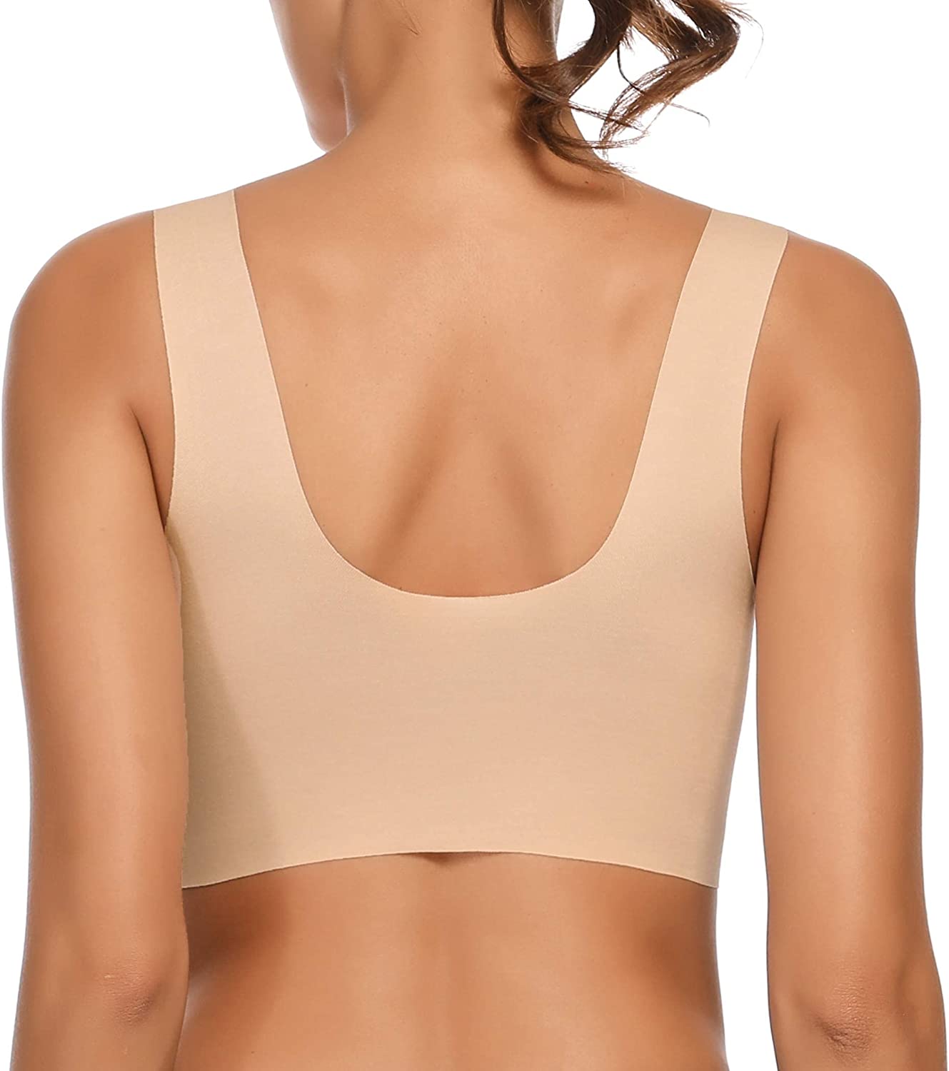 Sleek Women's Comfort Bra | Seamless Design with Mesh Insert 5