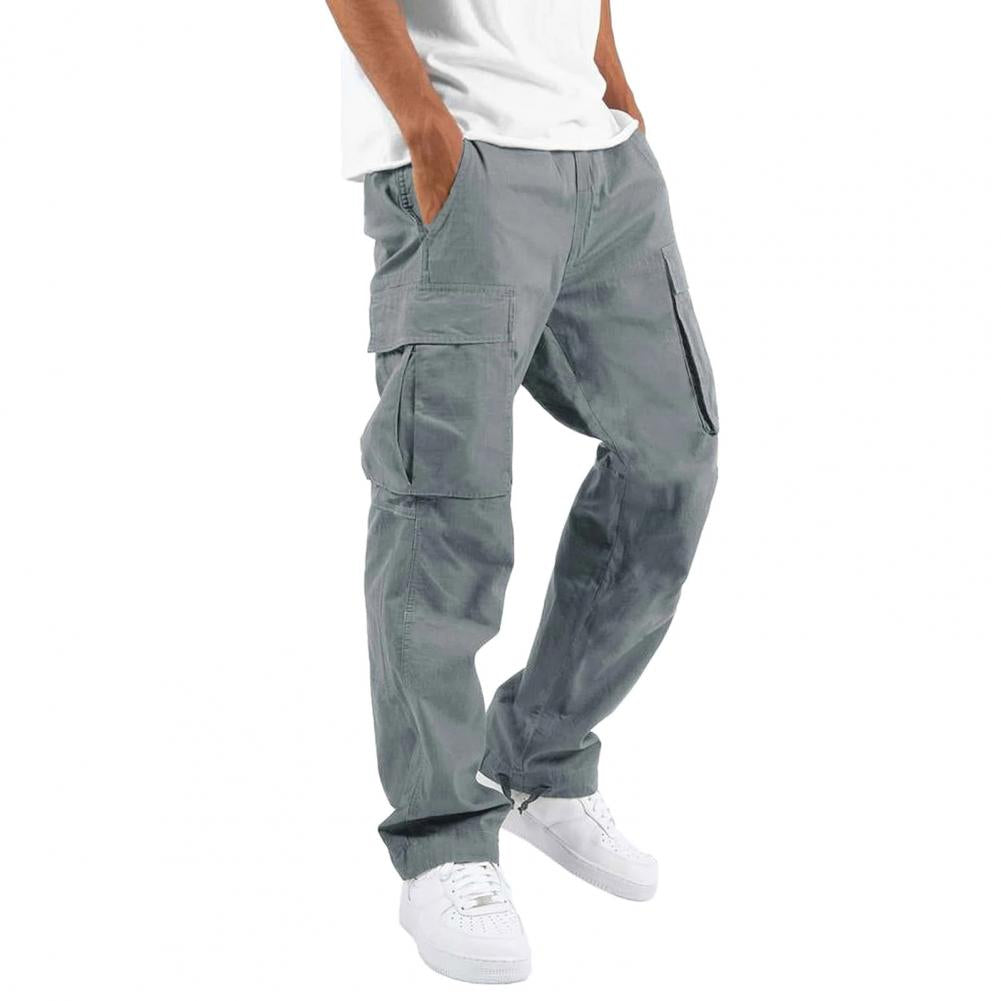 Urban Men's Cargo Pants | Comfortable Straight-Leg Design, Breathable Fabric 1